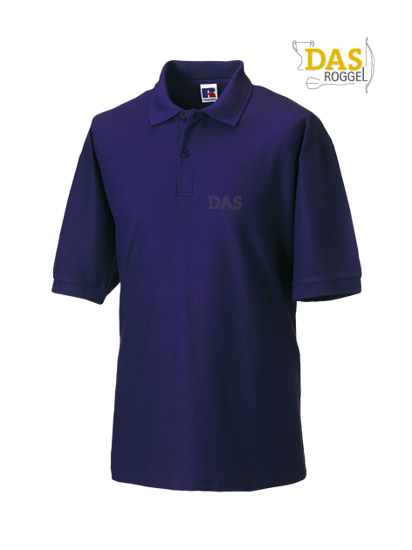 Picture of Polo Shirt Classic Z539 65-35% Purple
