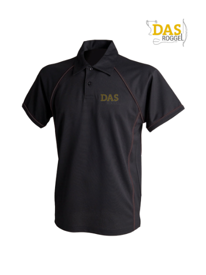 Picture of Polo Shirt  FH370 Performance Black-Black