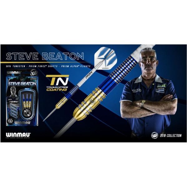 Winmau Darts Steve Beaton Gold Blue 90%