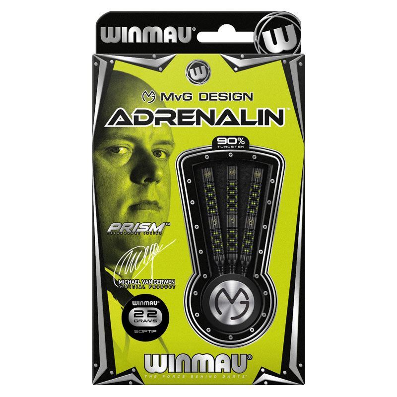 Winmau MvG Adrenalin 90% Michael van Gerwen Softtip