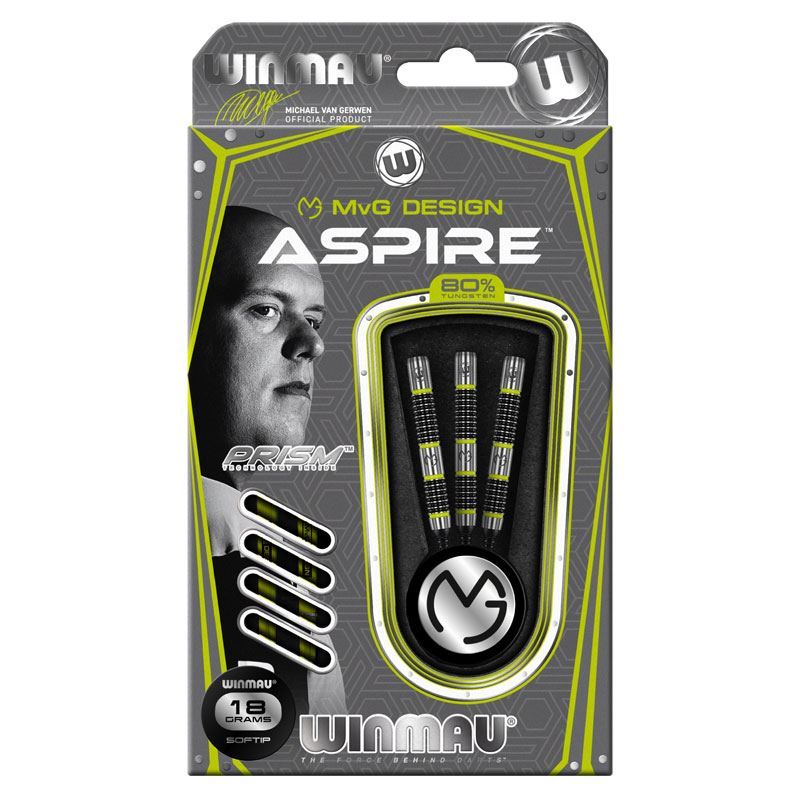 Winmau MvG Aspire 80% Michael van Gerwen Softtip