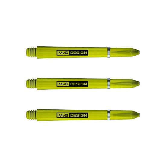Winmau Nylon ring grip Shaft MvG Design Green  Medium  