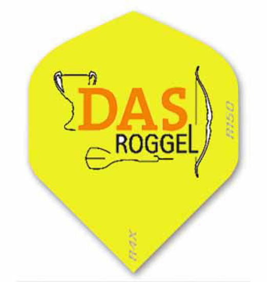 Welkom Schaduw Buik Dart Flight Drukken R4X 150 micron met Logo|Dartshop DAS Roggel
