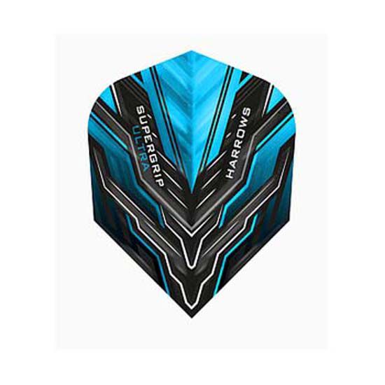 Image de Ailettes Harrows Supergrip Ultra Standard No6 Bleues