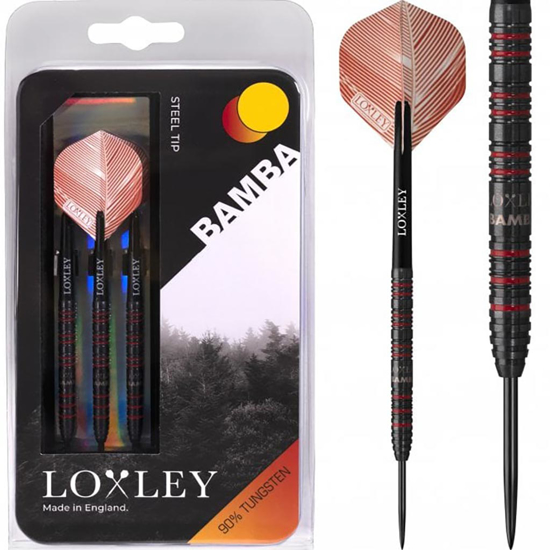 Picture of Loxley Bamba darts Steeltip Black Titanium