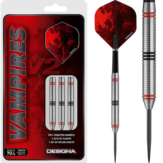 Image de Fleche Designa Vampires V2 Darts Steeltip - M4