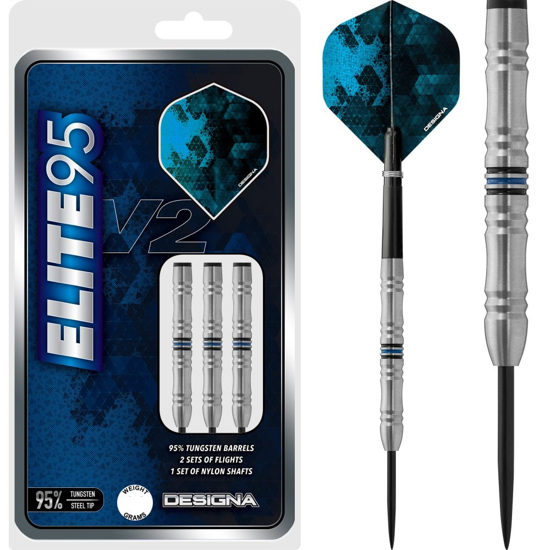 Image de Fleche Designa Elite 95 V2 Darts Steeltip -M1