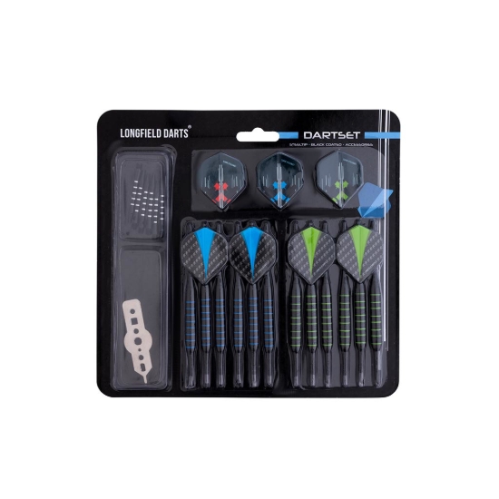 Afbeeldingen van Longfield Steeltip darts set  23 gram