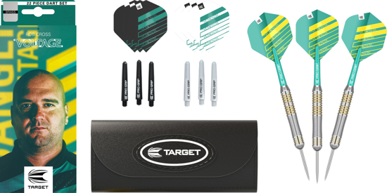 Picture of ROB CROSS BRASS 22G STEEL TIP DARTS 2023
