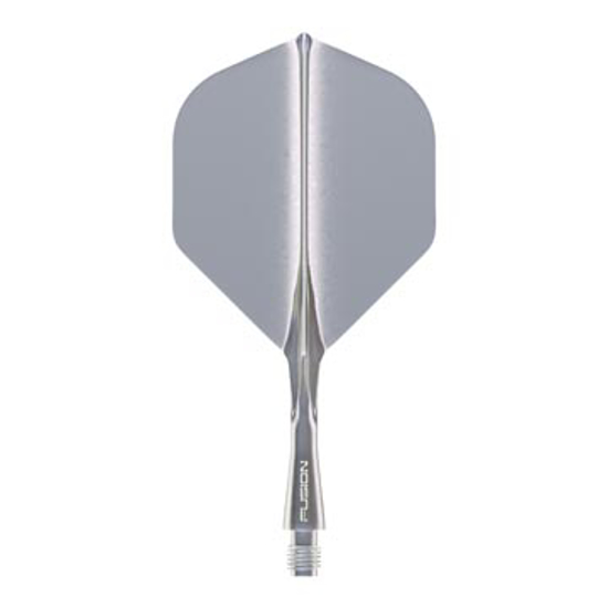 Picture of Winmau Fusion Integrated Flight & Shaft Grey Smoke
