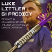 Afbeeldingen van LUKE LITTLER G1 PRODIGY 23G SP STEEL TIP DARTS 2024