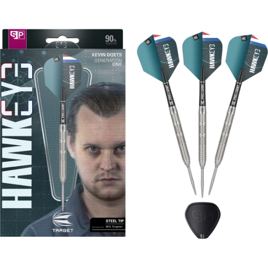 Afbeeldingen van KEVIN DOETS 90% 23G SP STEEL TIP DARTS 2024 