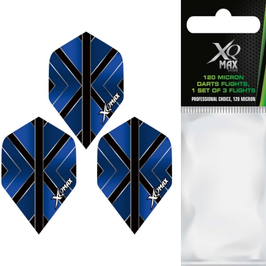 Picture of XQMAX 3X 120 MICRON PET DARTS FLIGHTS IN DESIGN 5