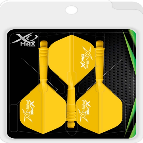 Picture of XQMAX FENIX MOLDED FLIGHTS  YELLOW