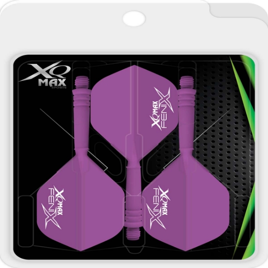 Picture of XQMAX FENIX MOLDED FLIGHTS  PURPLE