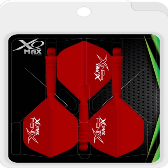 Picture of XQMAX FENIX MOLDED FLIGHTS  RED