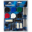 Picture of Mission Darts Accessory Kit - 90 Piece - Flights, Shafts - Steel Tip