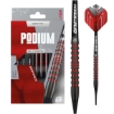 GOAT PODIUM BLACK-RED STEELTIP DARTPIJLEN