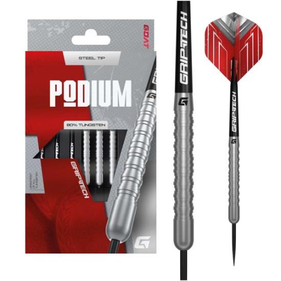 	GOAT PODIUM SILVER STEELTIP DARTPIJLEN
