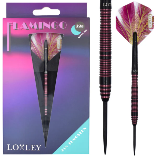 Picture of LOXLEY FLAMINGO 95% STEELDART DARTPIJLEN
