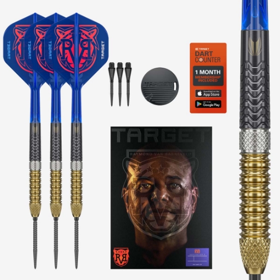 RAYMOND VAN BARNEVELD 95% GEN 6 SP STEEL TIP DARTPIJLEN 2025