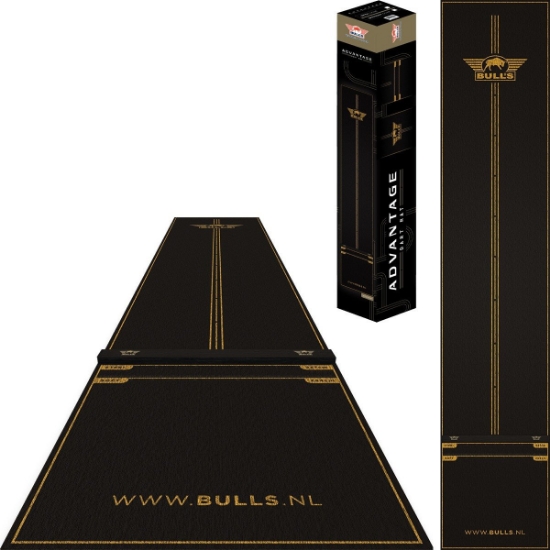 BULL'S ADVANTAGE CARPET DART MAT + OCHE  300 X 85 CM