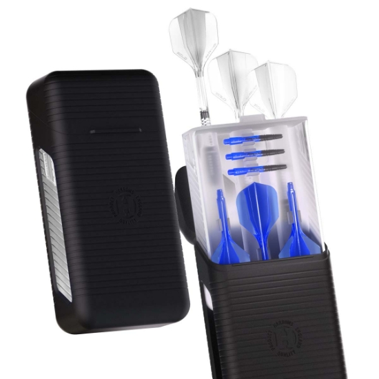 HARROWS VAULT DART CASE - CLEAR