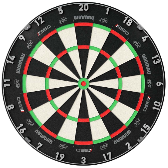 WINMAU DARTBORD 360 TRIPLE CORE