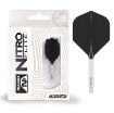 X0971 NITRO FLITE WHITE BLACK MED Image3 dartshop dasroggel