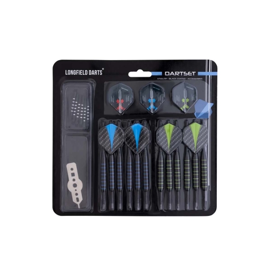 Image de LONGFIELD DARTSET STEEL EN SOFTTIP