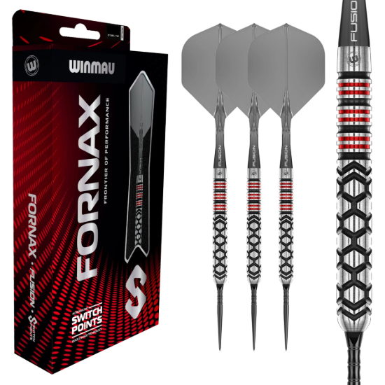 WINMAU FORNAX  PARALLEL STEEL TIP DARTPIJLEN