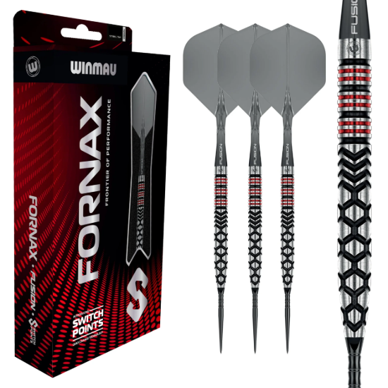 WINMAU FORNAX TAPERED STEEL TIP DARTPIJLEN
