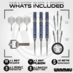Bild von WINMAU LUNARIS PARALLEL STEEL TIP DARTPIJLEN