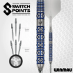Bild von WINMAU LUNARIS PARALLEL STEEL TIP DARTPIJLEN