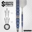 Image de WINMAU LUNARIS TAPERED STEEL TIP DARTPIJLEN