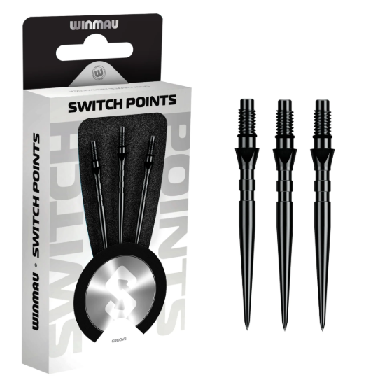 WINMAU SWITCH POINT GROOVE BLACK