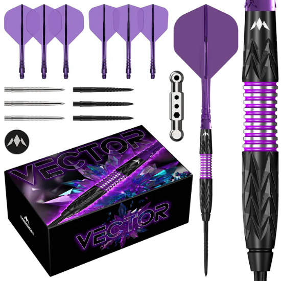 MISSION VECTOR STEEL TIP DARTS