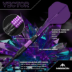 MISSION VECTOR STEEL TIP DARTS