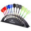 MISSION STATION 12 ACRYLIC DARTS DISPLAY BLACK