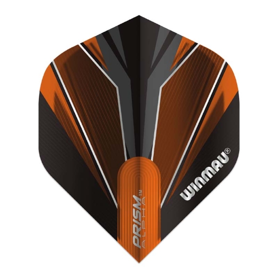 Afbeeldingen van WINMAU PRISM ALPHA FLIGHT EXTRA THICK BLACK-ORANGE