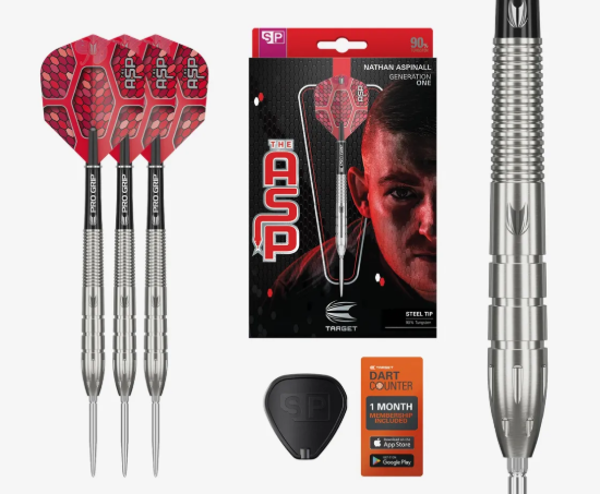 TARGET ASPINAL G1 SWISS STEELTIP DARTSHOP DAS ROGGEL