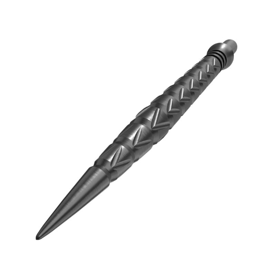 TOUCH POINT II  Steel Dart Points, V Cuts, Gun Grey dartshop das roggel