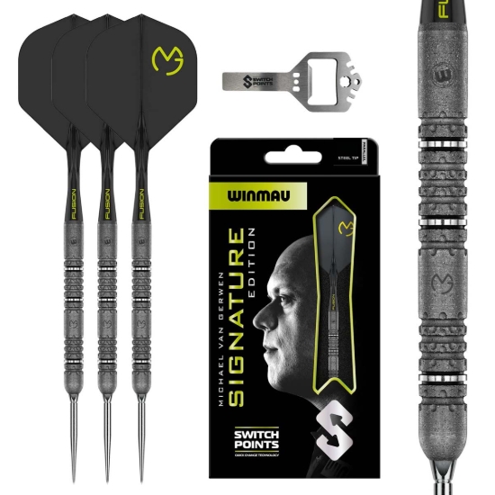 MVG SIGNATURE EDITION SWITCH POINT STEELDARTS dartshop das roggel