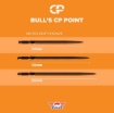 Bull’s CP Micro Grip Points Bronze dartshop das roggel