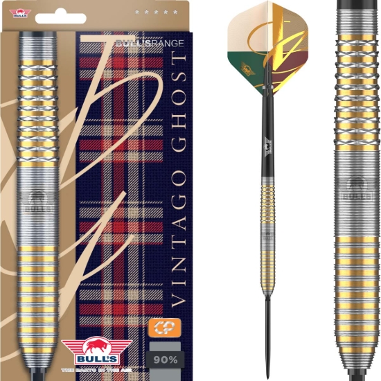 BULL'S Vintago 90% Ghost CP Steeltip Dart dartshop das roggel