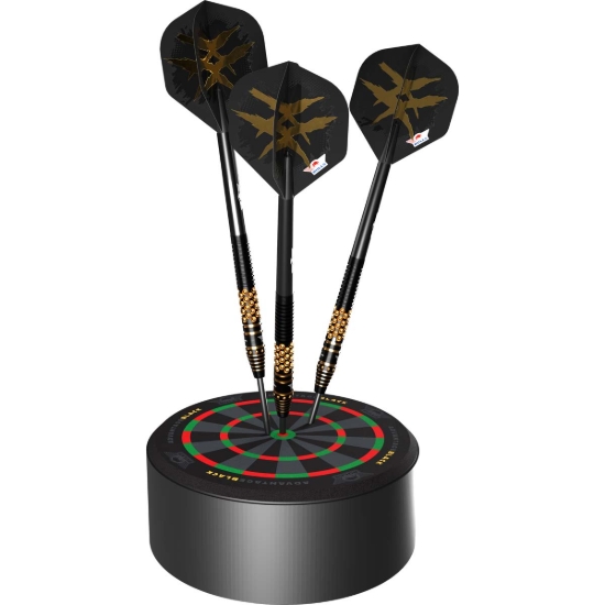 Bull's Advantage Black Mini Dartboard Display dartshop das roggel