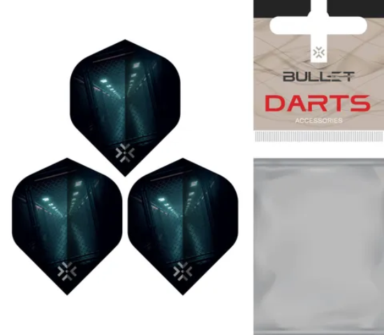 Bullet Cage Flights Set of 3 dartshop DAS Roggel