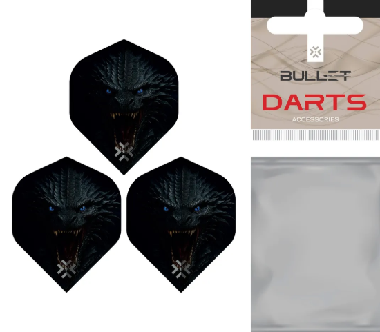 Bullet Hydra Flights Set of 3 dartshop das roggel