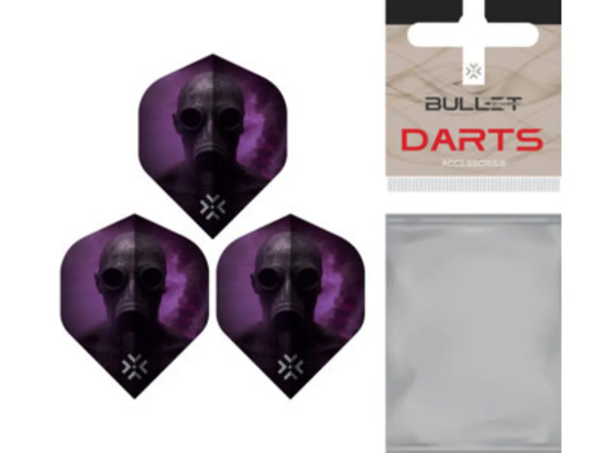 Bullet Toxic Flights Set of 3 dartshop das roggel