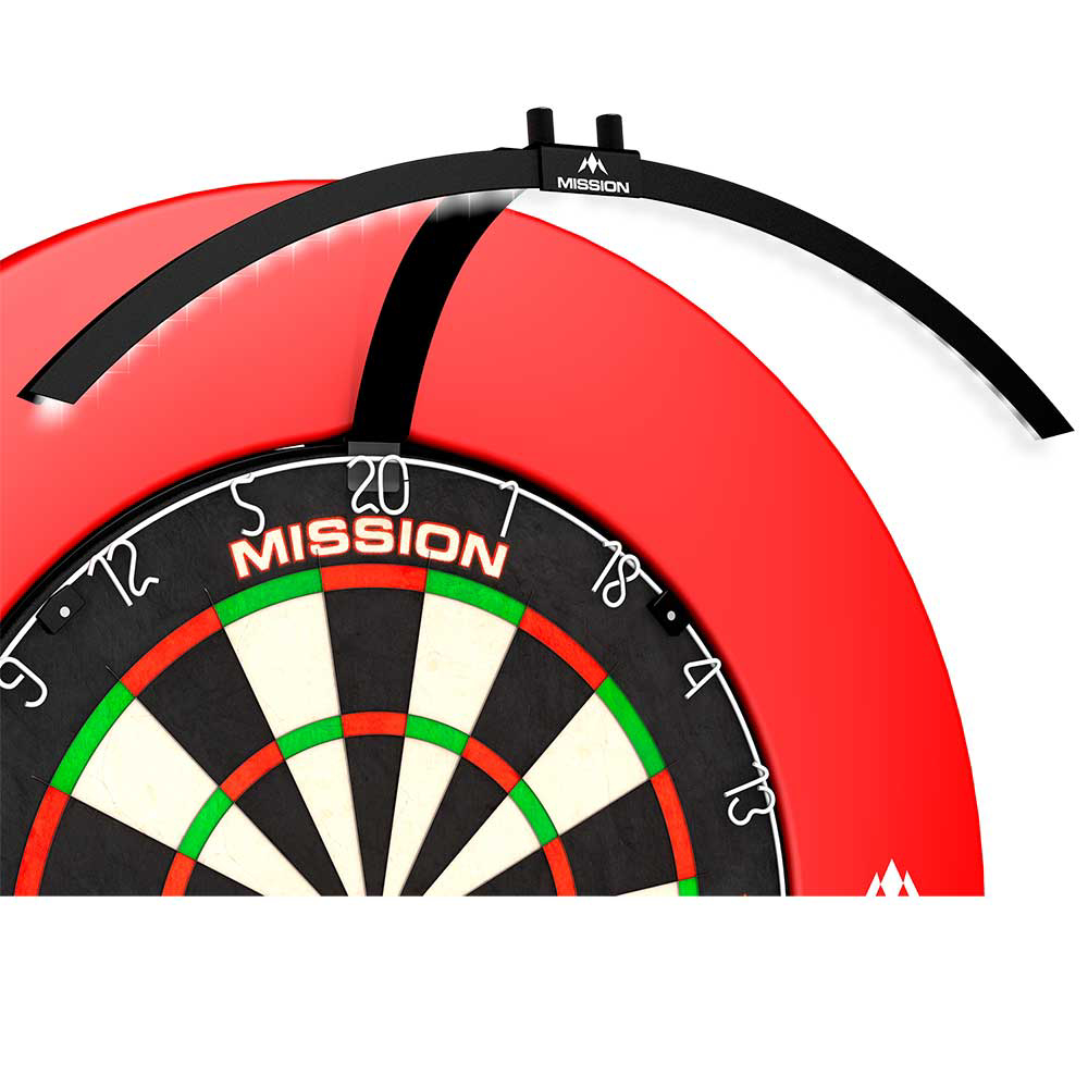 Afbeeldingen van MISSION TORUS 100 TRAVEL LED DARTBORD VERLICHTING